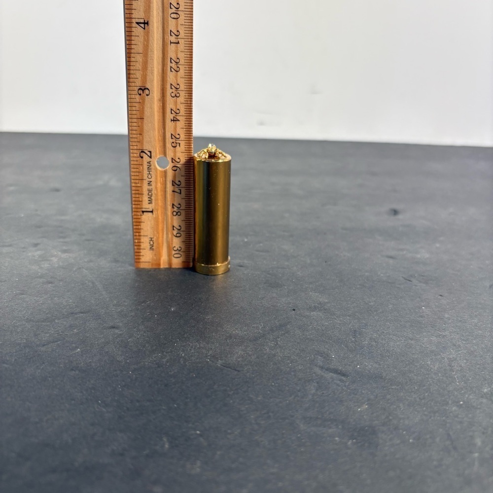 Vintage Rare Salvador Flato Spider Brass Lipstick Case - Picture 6 of 14